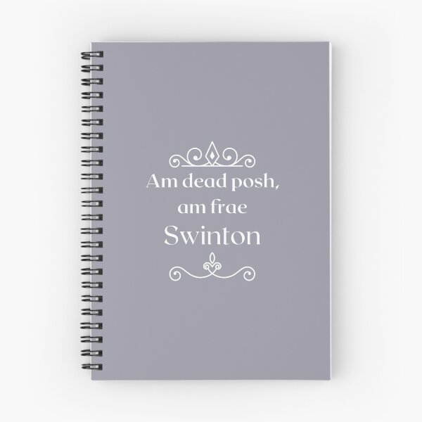 Item preview, Am dead posh, am frae Swinton designed and sold by yourscotborders.