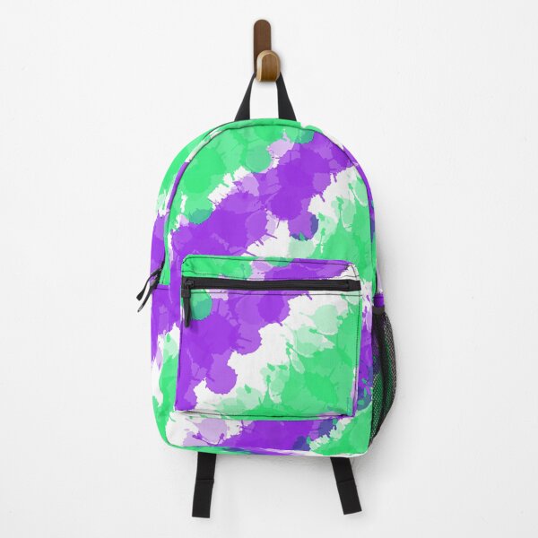 Item preview, Violet & Green Bright Splatter designed and sold by blakcirclegirl.