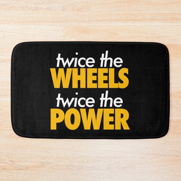 Item preview, Twice the Wheels Twice the Power designed and sold by FriendsList.