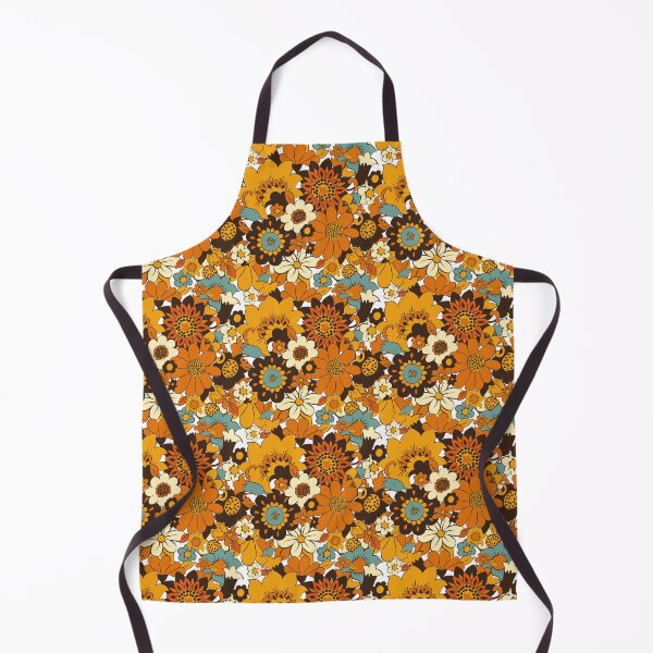 Item preview, 70s 60s retro Flower Power, Floral Pattern designed and sold by Ink Tally.