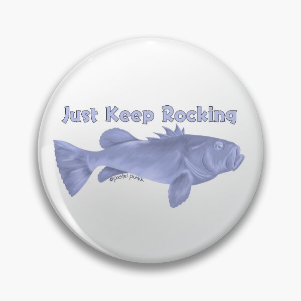 Item preview,  Purple Rockfish Pun designed and sold by Krystal  Thomas.
