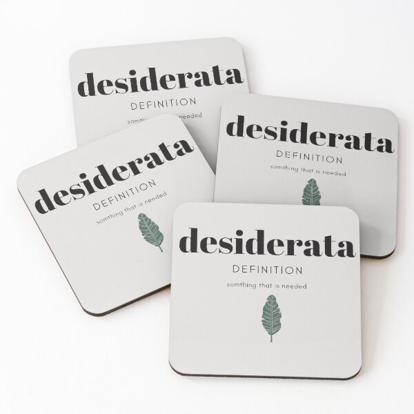Item preview, desiderata poem  designed and sold by authenticshop.