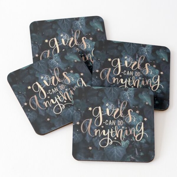 Item preview, Girls Can Do Anything Printed on gifts, apparel, accessories, home decor. Motivated Girls designed and sold by lduke47.