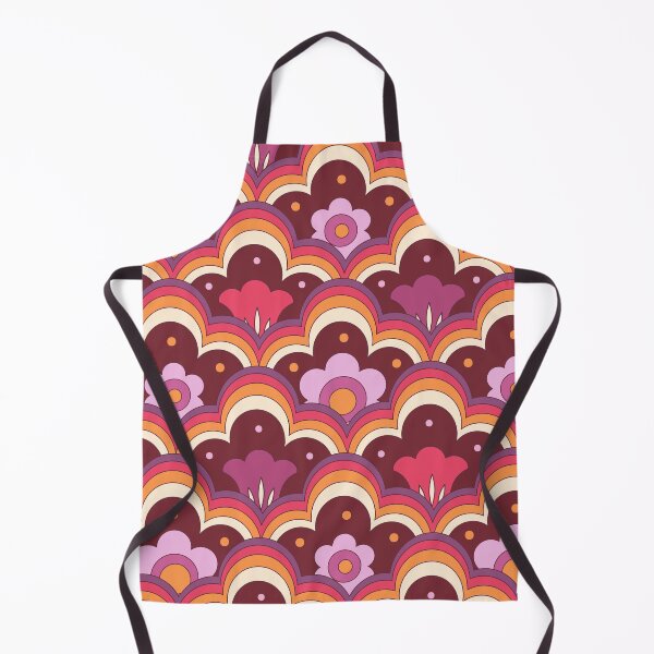 Item preview, 70s 60s retro Psychedelic Flower Power, Floral Pattern designed and sold by Ink Tally.