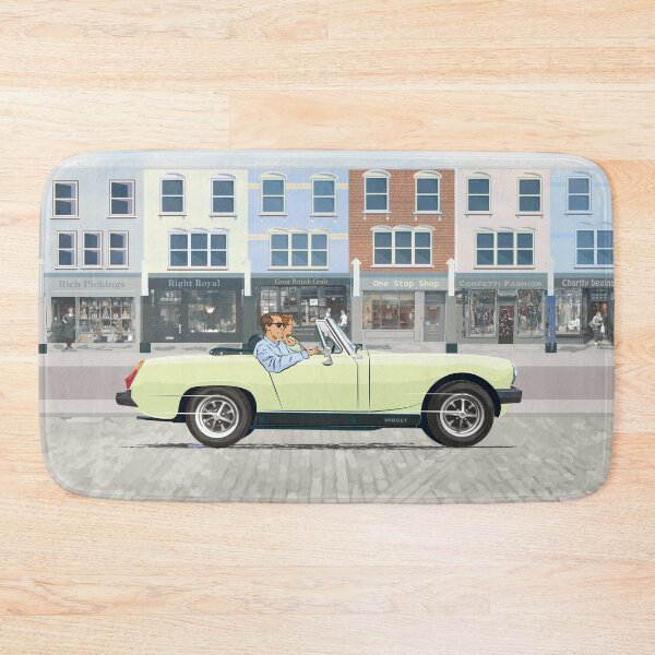 Item preview, Chartreuse coloured Midget 1500 with rubber bumpers designed and sold by Bigs66.