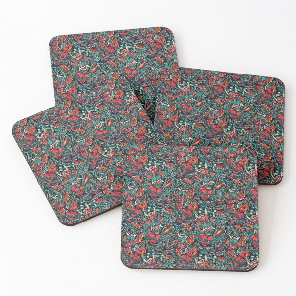 Item preview, Seamless oni mask pattern awesome.. designed and sold by Arramavis.