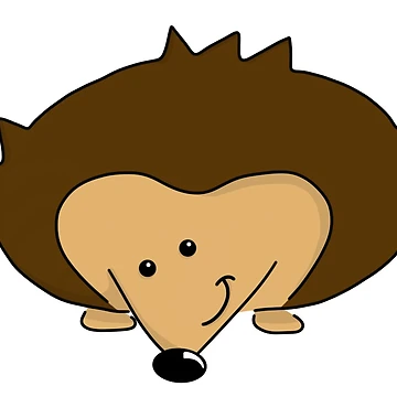 Artwork thumbnail, Cartoon Hedgehog by Mat Dixon