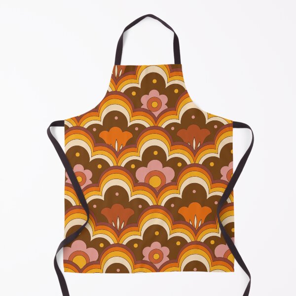 Item preview, 70s 60s retro Psychedelic Flower Power, Floral Pattern designed and sold by Ink Tally.
