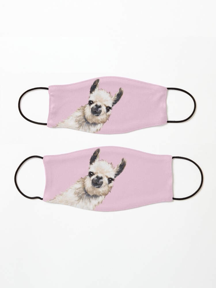 Alternate view of Sneaky Llama Mask