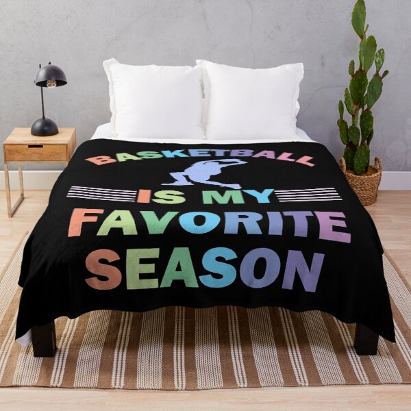 Item preview, Basketball Is My Favorite Season Colorful Text designed and sold by Custom Crest.