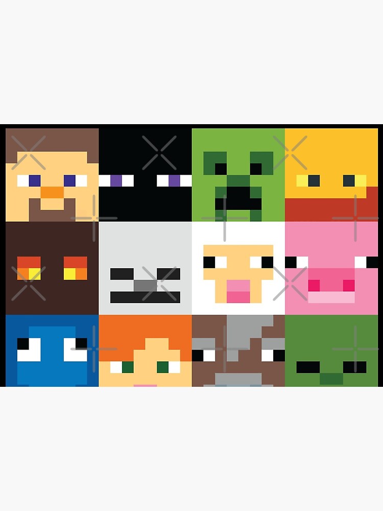 Face Minecraft by slvdesign