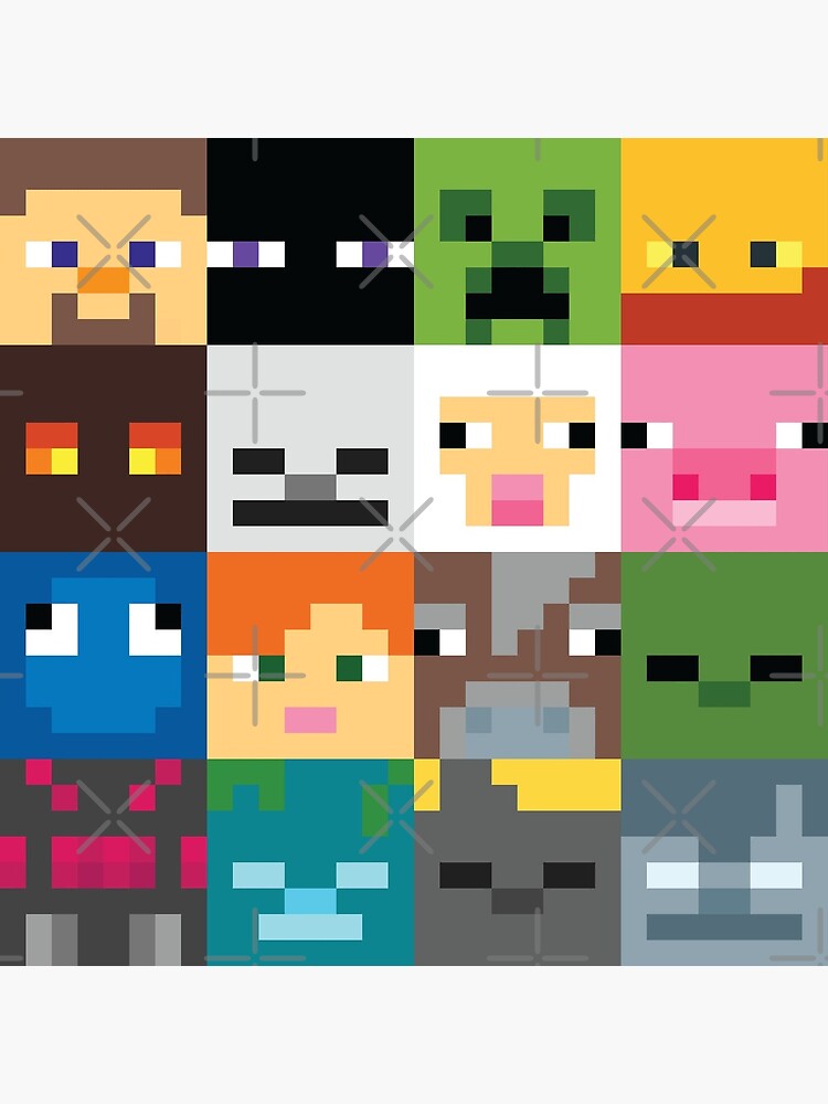 Face Minecraft by slvdesign