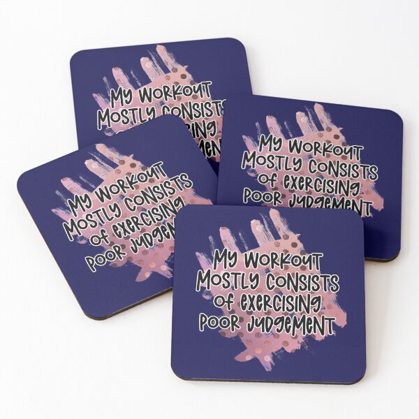 Item preview, My workout mostly  consists  of  exercising poor judgements  designed and sold by Moussa  Sussi.