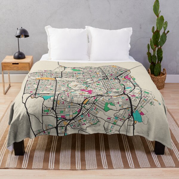 Item preview, San Francisco, California Street Map designed and sold by A Deniz Akerman.