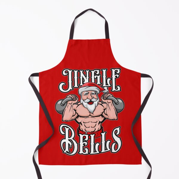 Item preview, Kettlebell Christmas Jingle Bells Santa Gym Lifting Workout designed and sold by GrandeDuc.