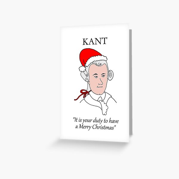 Item preview, Christmas Kant (Funny) designed and sold by SplottersGuide.