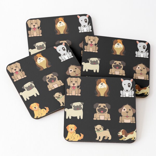Item preview, Puppies pattern designed and sold by evokearo.