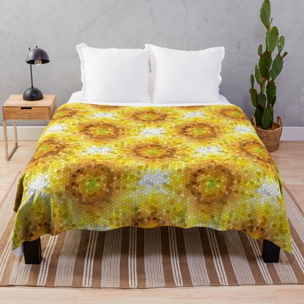 Item preview, Splash of Yellow Tiles in Playful Stylish Mosaic designed and sold by Nisuris.