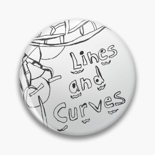 Item preview, Lines and curves - Raw art doodle designed and sold by Seb Choo.