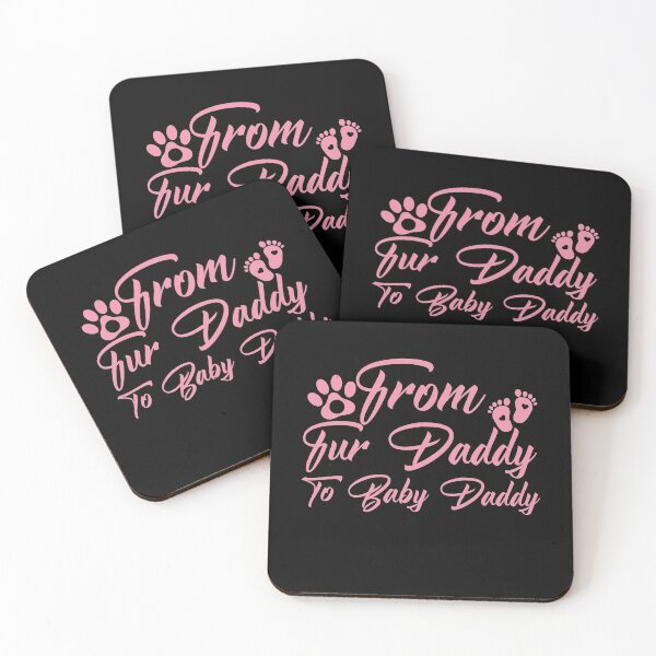 Item preview, From Fur Daddy To Baby Daddy Pregnancy Baby Announcement New DAD Gifts designed and sold by Akmloza.