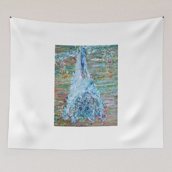 Item preview, HANGING BAT oil portrait designed and sold by lautir.