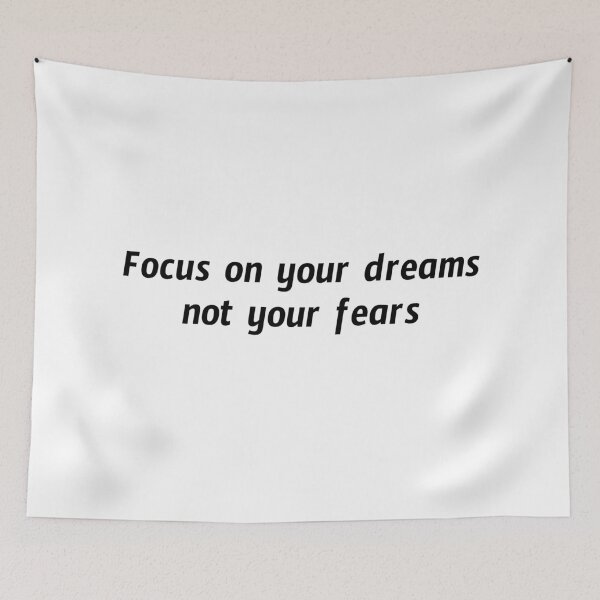Item preview, Focus on your dreams not your fears  designed and sold by Inspirationmotivation.