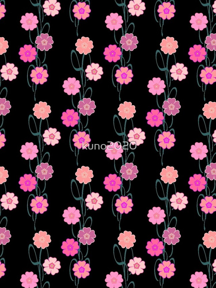 Thumbnail 5 of 5, iPhone Case, Assorted Color Flowers Pattern designed and sold by kuno2020.