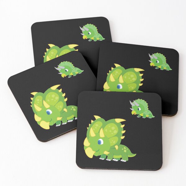 Item preview, Friendly Dinosaurs pattern green designed and sold by kyds.