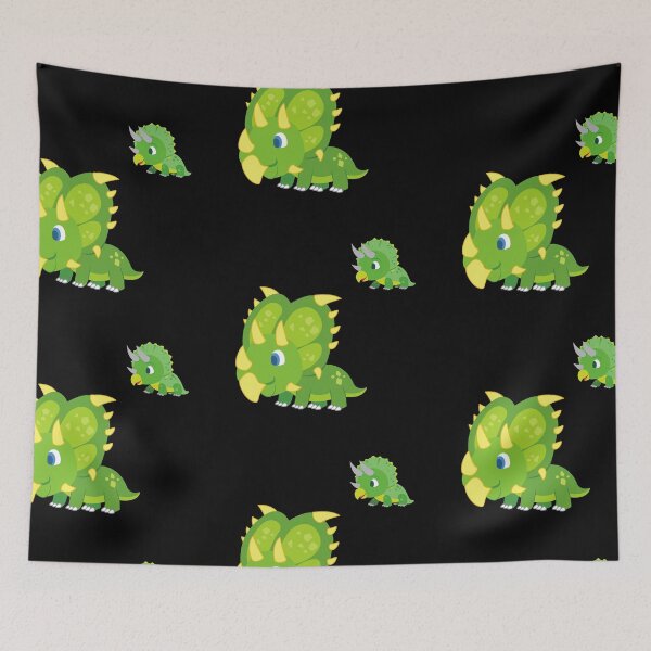 Item preview, Friendly Dinosaurs pattern green designed and sold by kyds.