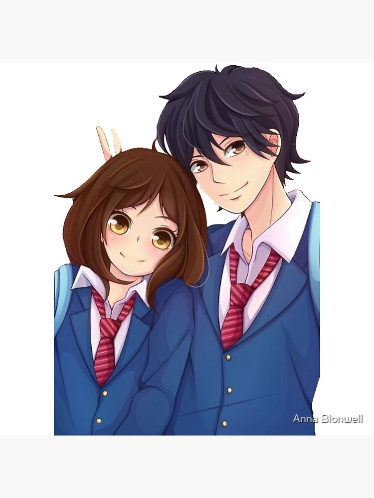 Ao Haru Ride Blue Spring Ride Romantic Art Board Print for Sale by  NormaBrown1