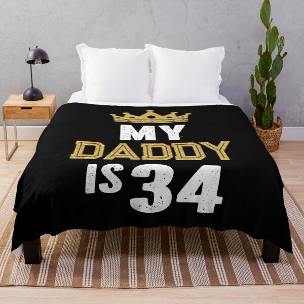 Item preview, My Daddy is 34 Years Old 34th Dad's Birthday Gift For Him graphic designed and sold by Grabitees.