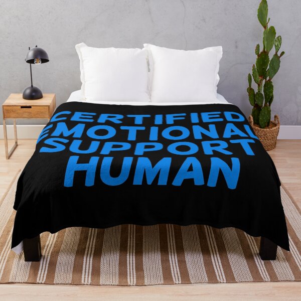 Item preview, Certified Emotional Support Human Blue – Professional Kindness Caring Love designed and sold by The Green Corner.