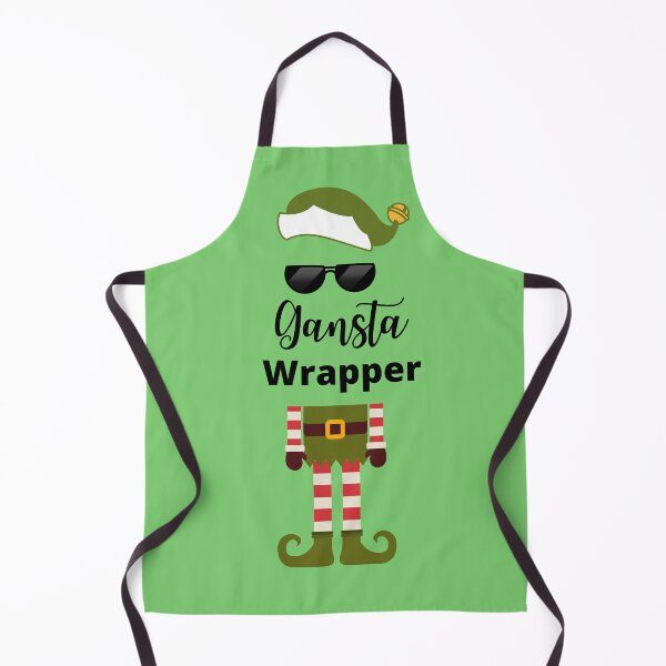 Item preview, Gangsta Wrapper Elf designed and sold by ModkMerch.