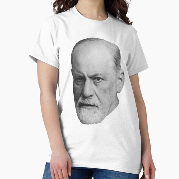 Sigmund Freud -Retouched-Best-Quality-BnW -eins- Classic T-Shirt