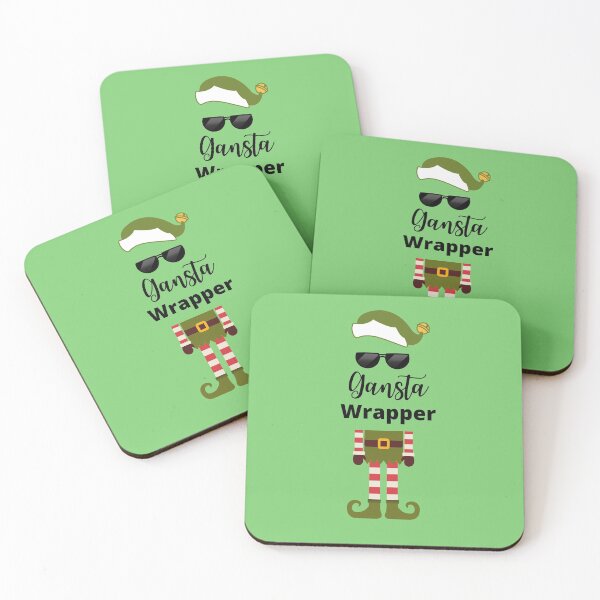 Item preview, Gangsta Wrapper Elf designed and sold by ModkMerch.