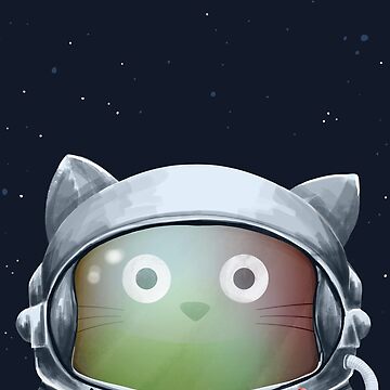 Artwork thumbnail, Cat Astronaut by Doozal