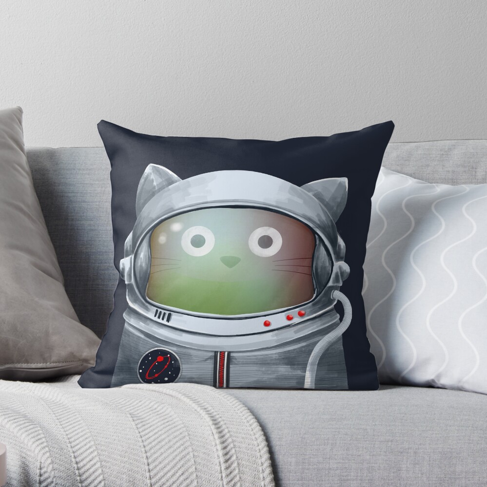 Item preview, Throw Pillow designed and sold by Doozal.