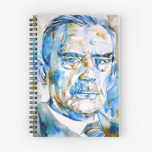 Artikelvorschau, THOMAS MANN - Aquarellporträt.4 entworfen und verkauft von lautir.