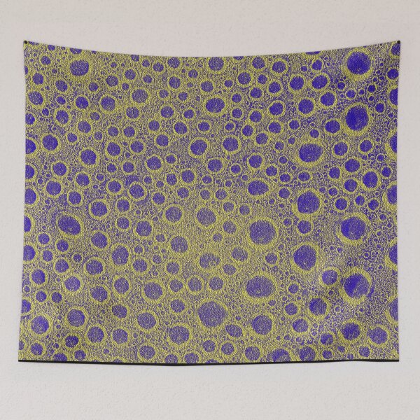Item preview, Bubble pattern - blue and yellow designed and sold by rahilvalani.