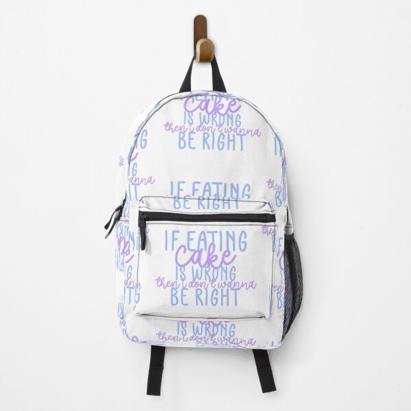 Item preview, Eat The Cake Fan Quote Blue Purple designed and sold by Sunny Collections.