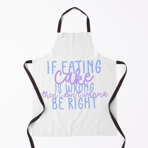 Item preview, Eat The Cake Fan Quote Blue Purple designed and sold by Sunny Collections.