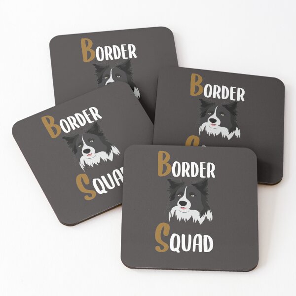 Item preview, BORDER SQUAD,  Border Collie dogs lover, funny dogs  designed and sold by akirsaid.