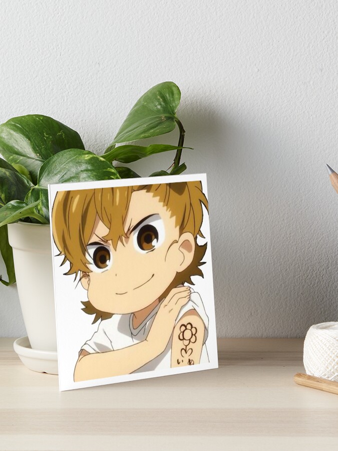 Kawaii Proud Naru from Barakamon | Art Board Print