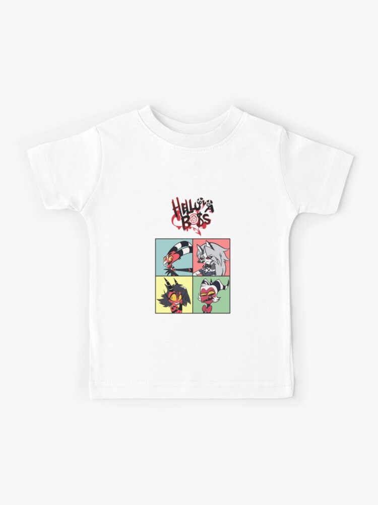 Camiseta para niños for Sale con la obra «Diseño de marco cuadrado Helluva Boss» de | Redbubble
