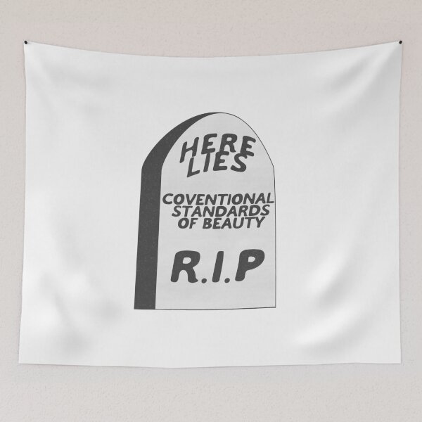 Item preview, Conventional Standards of Beauty Dead Gravestone designed and sold by ManyaMalhotra.