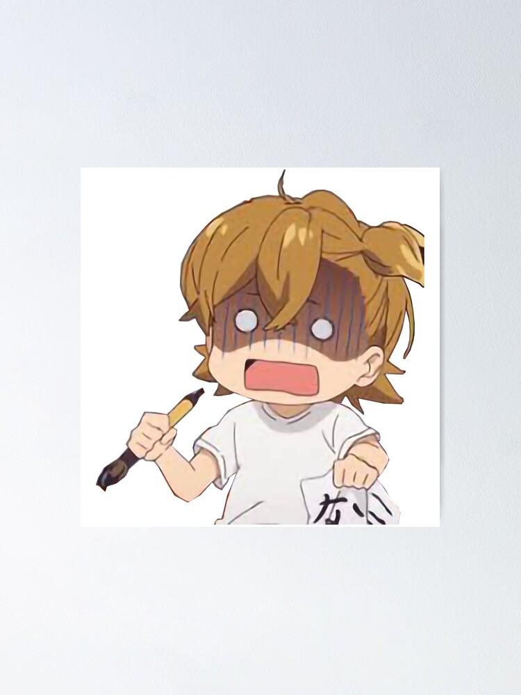 Kawaii Scared Naru from Barakamon | Poster