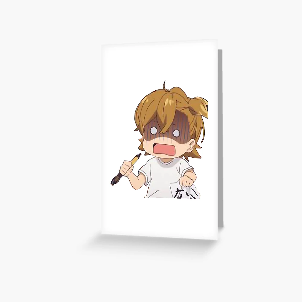 Barakamon Anime Naru Kotoishi Meme Face - Barakamon - Magnet