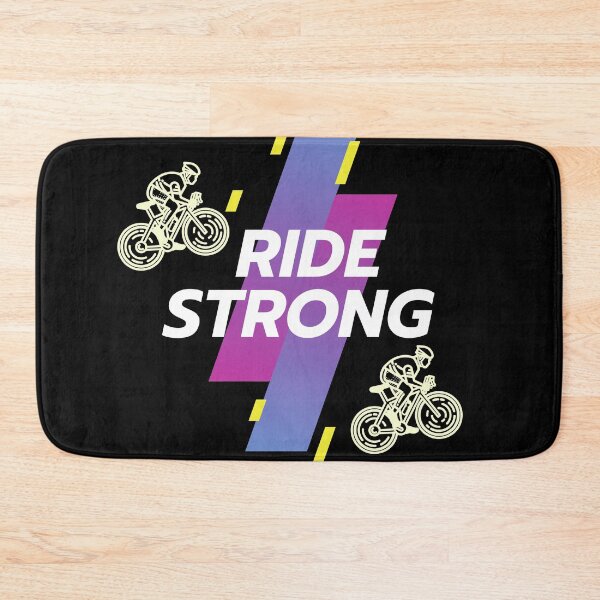 Item preview, Ride Strong Pedal Hard Conquer the Road Pedal Forward designed and sold by Red-ElYoubi.