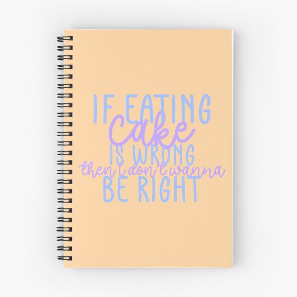 Item preview, Eat The Cake Fan Quote Blue Purple Orange Pack designed and sold by Sunny Collections.