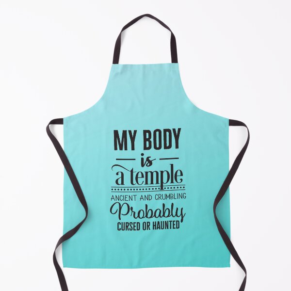 Item preview, My body is a temple ancient and crumbling designed and sold by Delicarte.